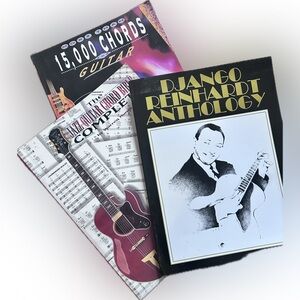3 Books for the guitar and jazz enthusiasts Pre-enjoyed in excellent condition